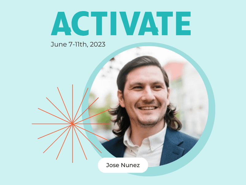 Headshot of Jose Nunez for Activate 2023