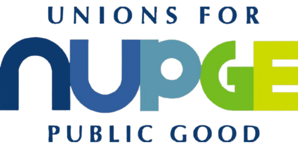 Unions for Public Good - NUPGE Logo