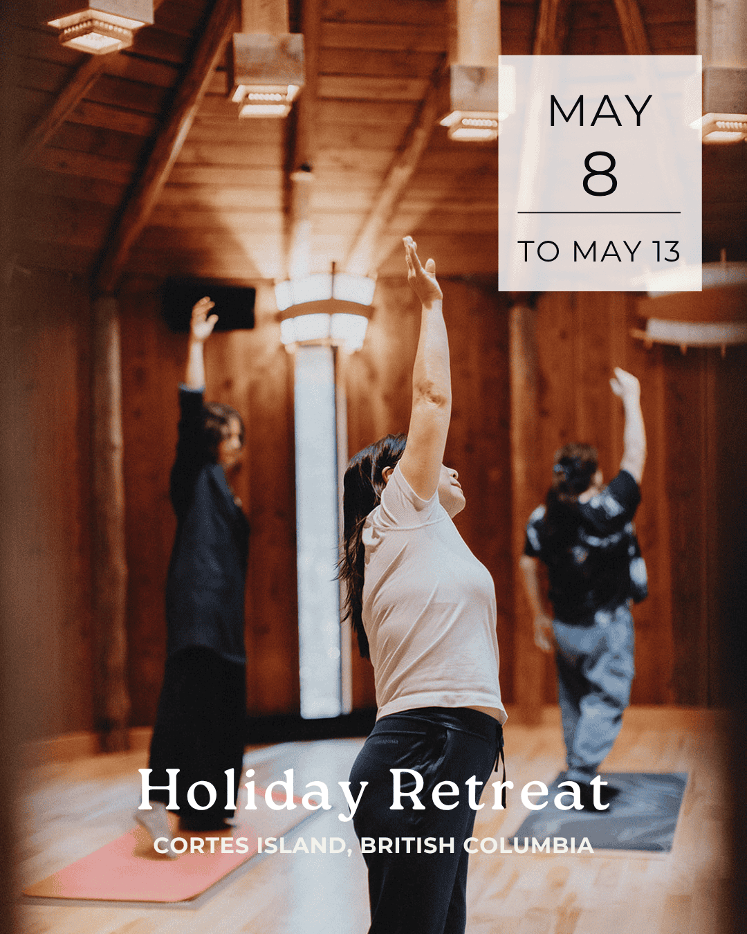 Holiday Retreat May 8